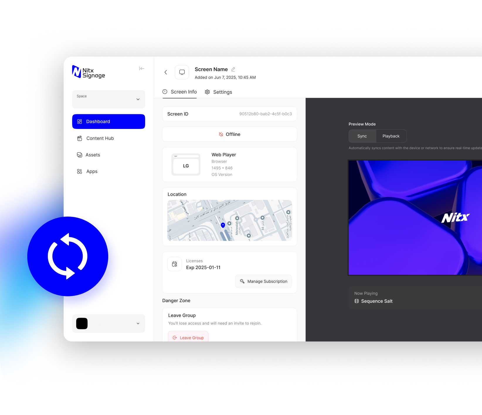 تحكم مركزي وتحديثات لحظية